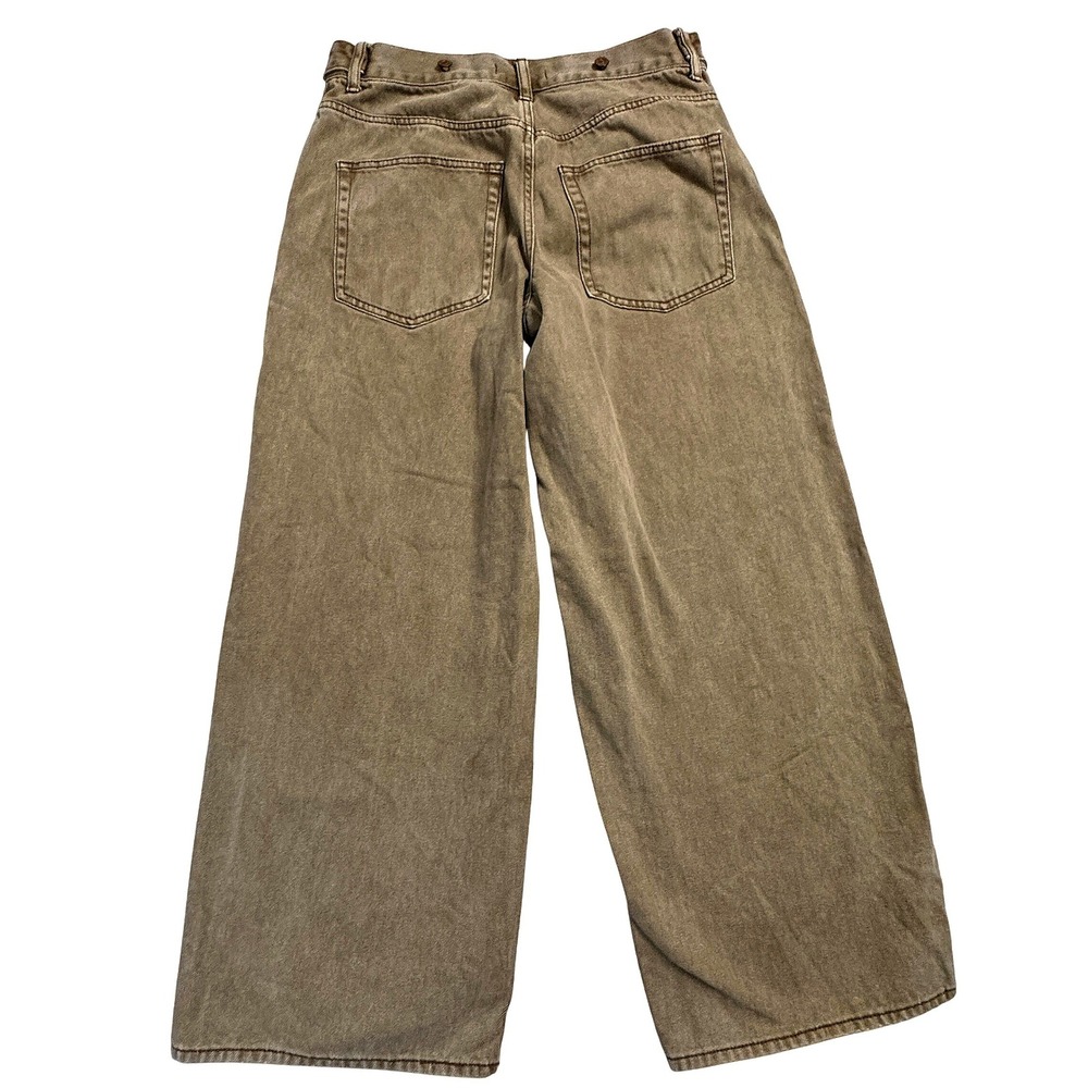 We The Free Brown Wide-Leg Jeans - Picture 2 of 11